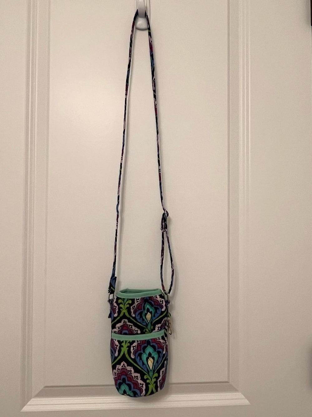 Quilted Water Bottle Purse/Carrier - Like New!